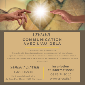 Atelier "Communication avec l'au-delà"